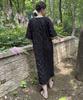 Tina Blossom 25Ss Black Pleated Daily Maisie Dress By Tina Blossom
