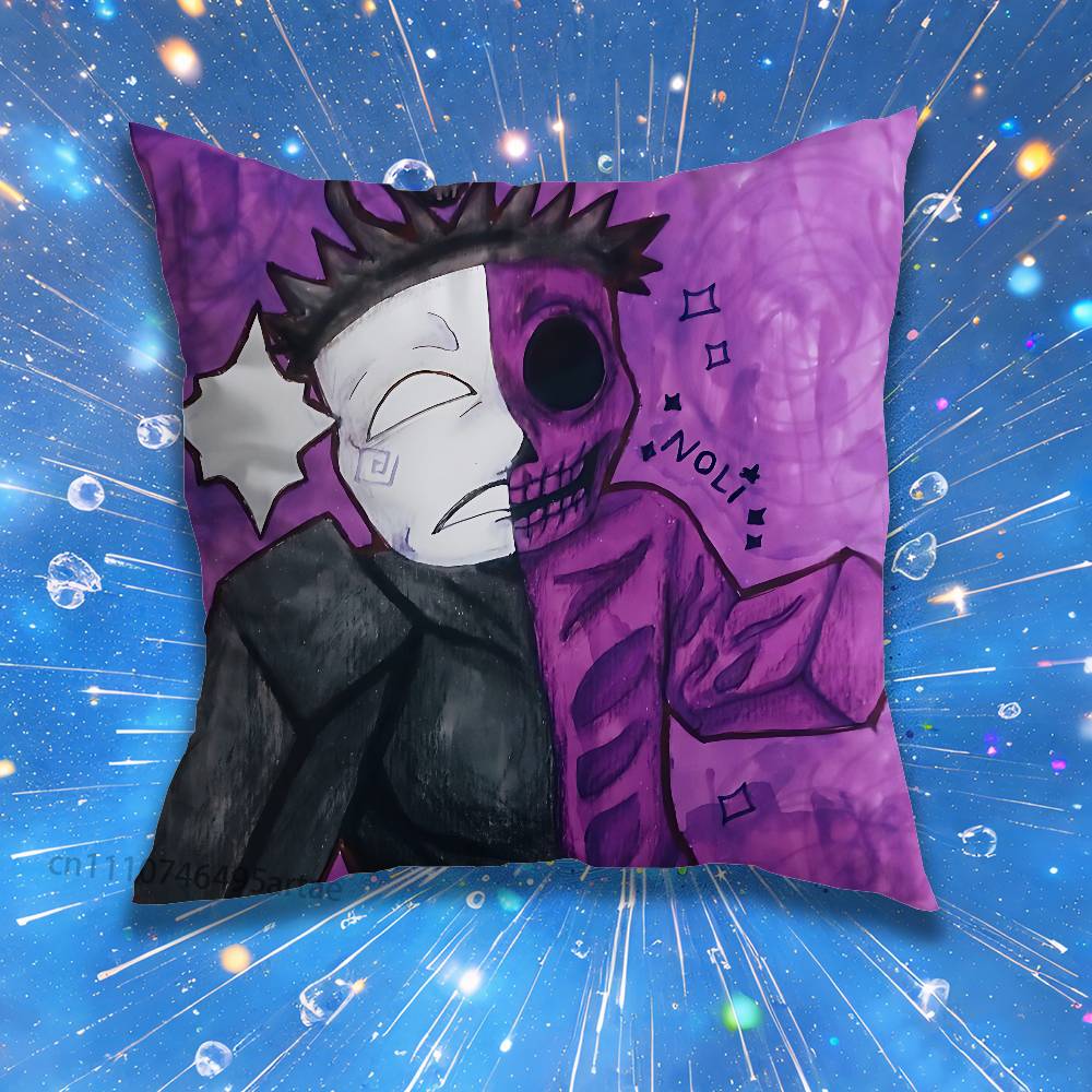 F-Forsaken Creative Noli Pillow for Sofa Seat Chair Decorative/Modern Home Decor Print Throw Cushion