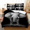 3D Wolf Bedding Set Animal Comfortable Duvet Quilt Cover Pillowcase Bedding Set Children Bedroom Decoration Home Textile