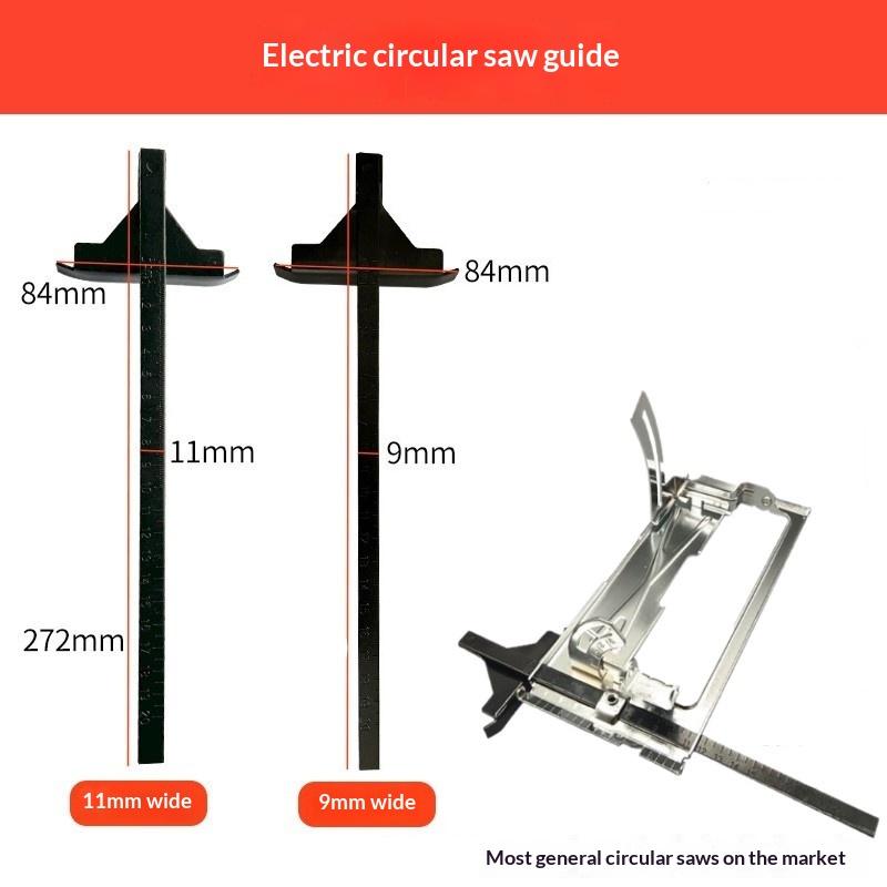 1/2Pcs Circular Saw Guide Edge Guide Replacement Parts For DC310 For DCS391B For DCS393 Cordless Saw Power Tool