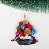 2D Dachshund Pendant Merry Christmas Acrylic Christmas Hanger Oranments Dachshund Cute Acrylic Christmas Dog Pendants New Year