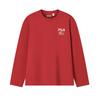 Fila ORIGINALE T Shirts Unisex Algal Bloom Vermilion Crew Neck Moderate F51U619202F-RD