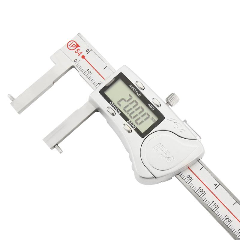 Digital Vernier Caliper for Inner Groove & Hole Measurement, 10-150mm