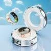 R18 Smart Ring Enamel Color Heart Rate Blood Pressure Oxygen Sleep Monitoring SmartHealth Women's Ring