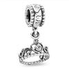 Copper Princess Crown Charm Dreamcatcher Moon Fit Original Necklace Bracelet Women Jewelry Birthday Diy Gift