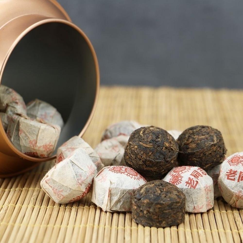 2017 Jujube Flavor Mini Ripe Pu'er Tuo Cha Smooth Mellow Daily Drink Gift Individual Wrap