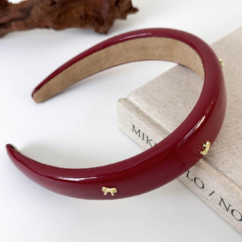 Bentite din piele PU pentru femei, fete, bentițe late, în stil coreean, cerc de păr pentru femei, accesorii de păr la modă, accesorii pentru cap