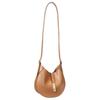Polo Ralph Lauren Polo ID Metal Hardware Iconic Pony Hollow Pattern Leather Handbag Small Women Handbags Brown Yellow WAPOBAG02V20128