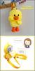 [APOSITV] Duck Plush Backpack, Fluffy Yellow, Smartphone Bag