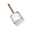 Stainless Steel Cat Litter Scoop Long Handled Hollow Design Pet Waste Picker Wooden Handle Easy Clean Litter Box Shovel