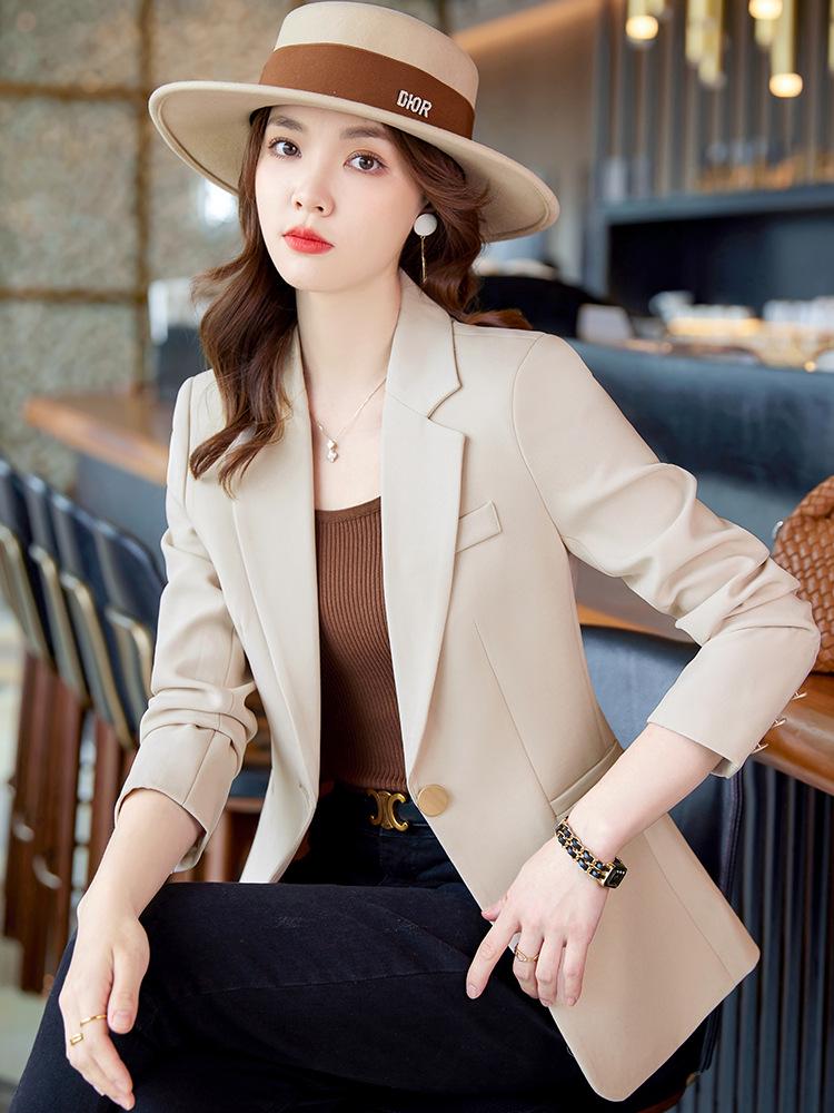 2025 High-End Women's Street Style Slim Fit Blazer for Autumn/Winter