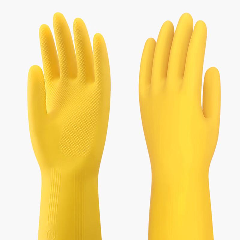 Xingdu 105 г Экстратолстые Рабочие перчатки из латексной резины (15 пар)