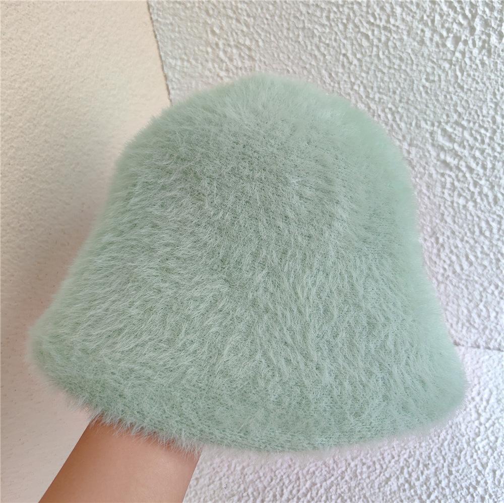 

Элегантные шерстяные панамы для женщин — однотонные, ветрозащитные и теплые шапки-ушанки с завязкой на шнурке, идеально подходят для осени/зимы, в корейском стиле