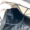 ISSEY MIYAKE BAOBAO Width Tote Bag Shoulder Bag PVC/Leather Beige/Black