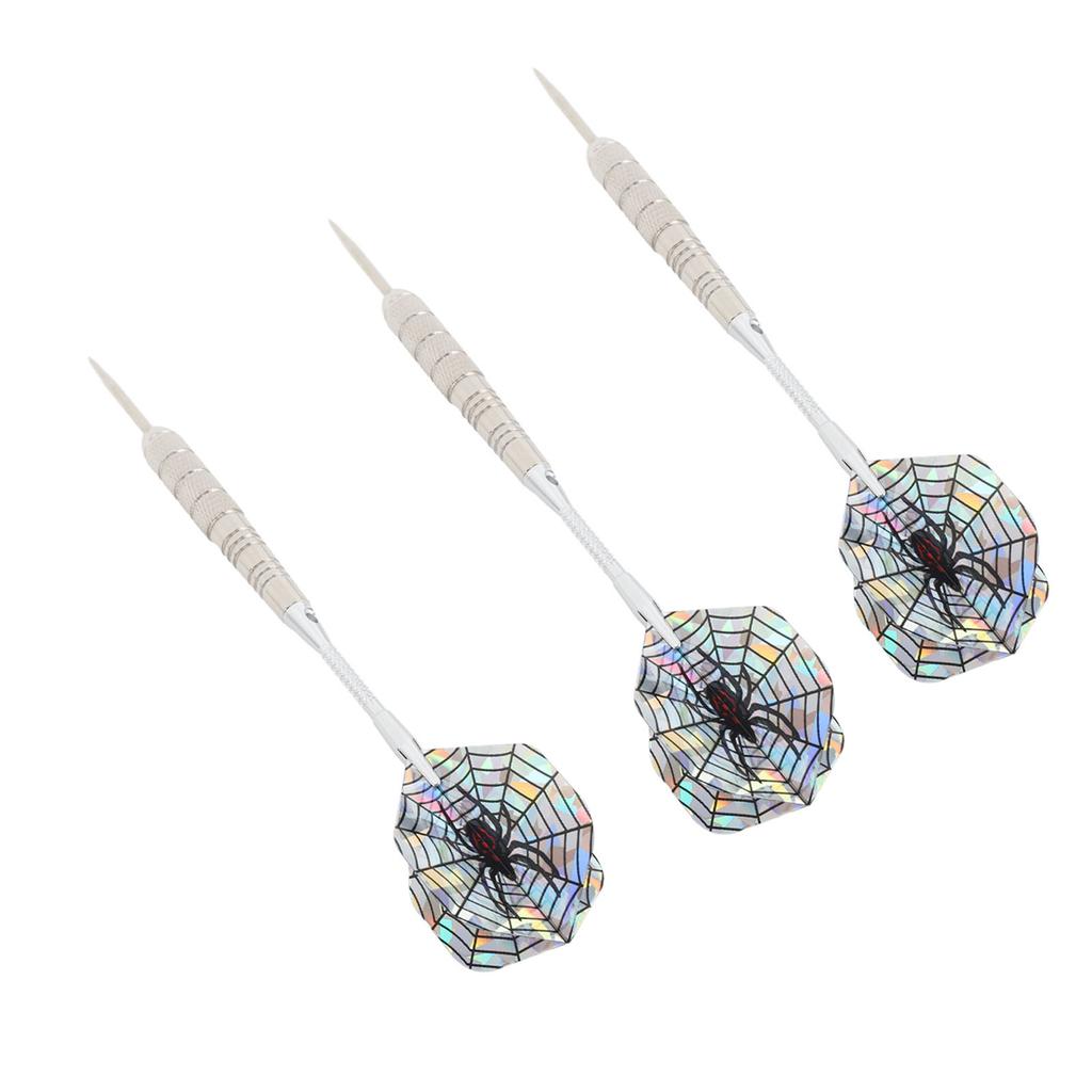 Metal Tip Darts Set Iron Aluminum Lightweight Enhanced Grip Professional Metal Darts for Dartboard