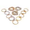 Stainless Steel Layered Simple Ring - Elegant and Unique Finger Ring, Titanium Steel Hand Accessory