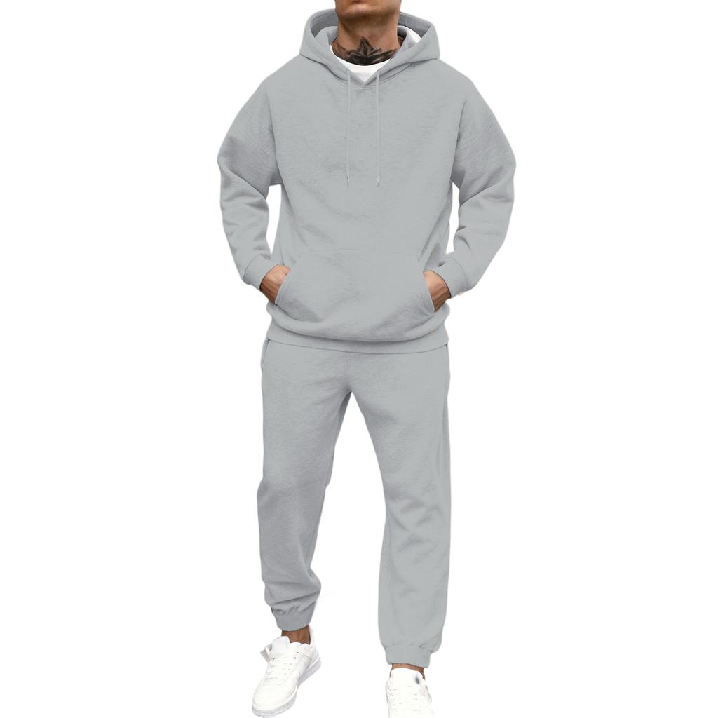 Men's Fall/Winter Hooded Sports Set
