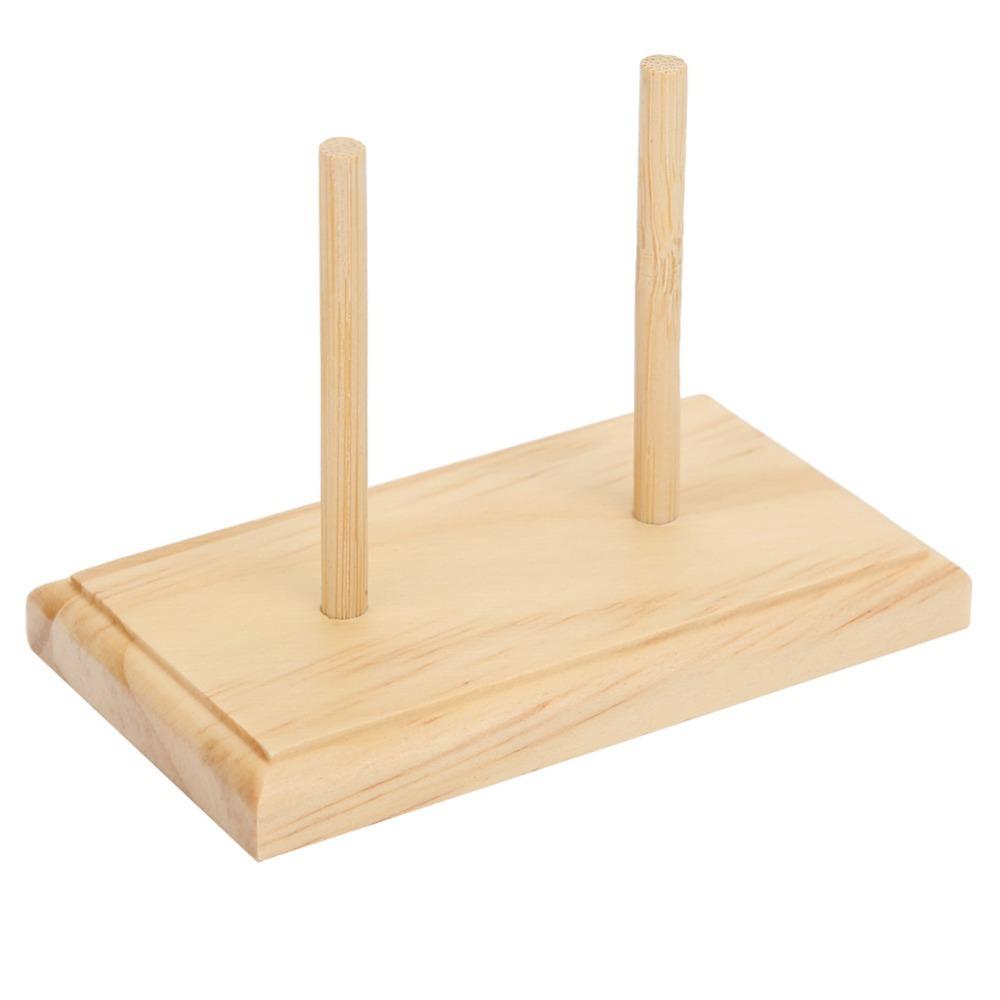 Wooden Thread Holder Thread Cone Holder Thread Spool Organizer Useful Tool Spool Stand  Embroidery