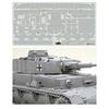 Tamiya 1/35 Detail-Up Parts Series No. 50 German Army Panzer IV Ausf. J Coating Sheet Set for Plastic Models (Part Number 12650)