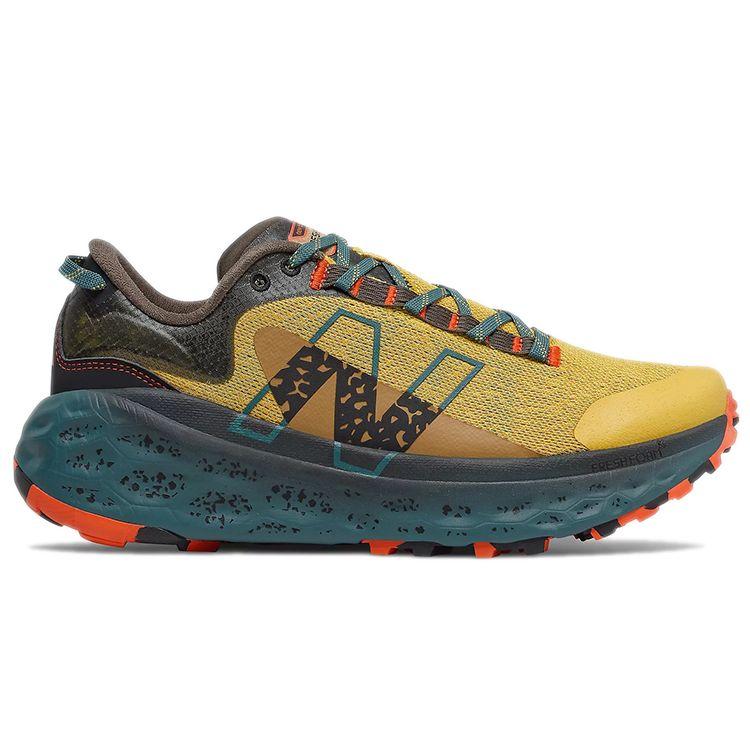 New Balance Fresh Foam X More Trail v2 Harvest Gold Mountain Teal Pánské tenisky MTMORLH2