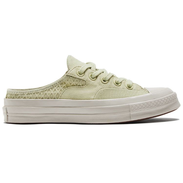 Converse Chuck 70 Mule Retro Low Top Canvas Shoes Unisex Sneaker Green A01195C