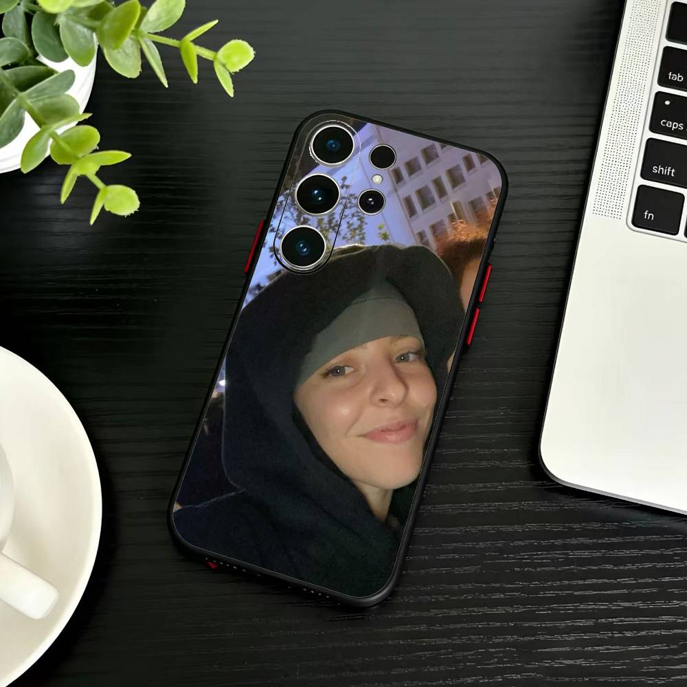 Singer Young M-Miko Phone Case For Samsung S26,S25,S24,S23,S22,S30,S21,Ultra,Plus,FE 5G Black Soft Cover