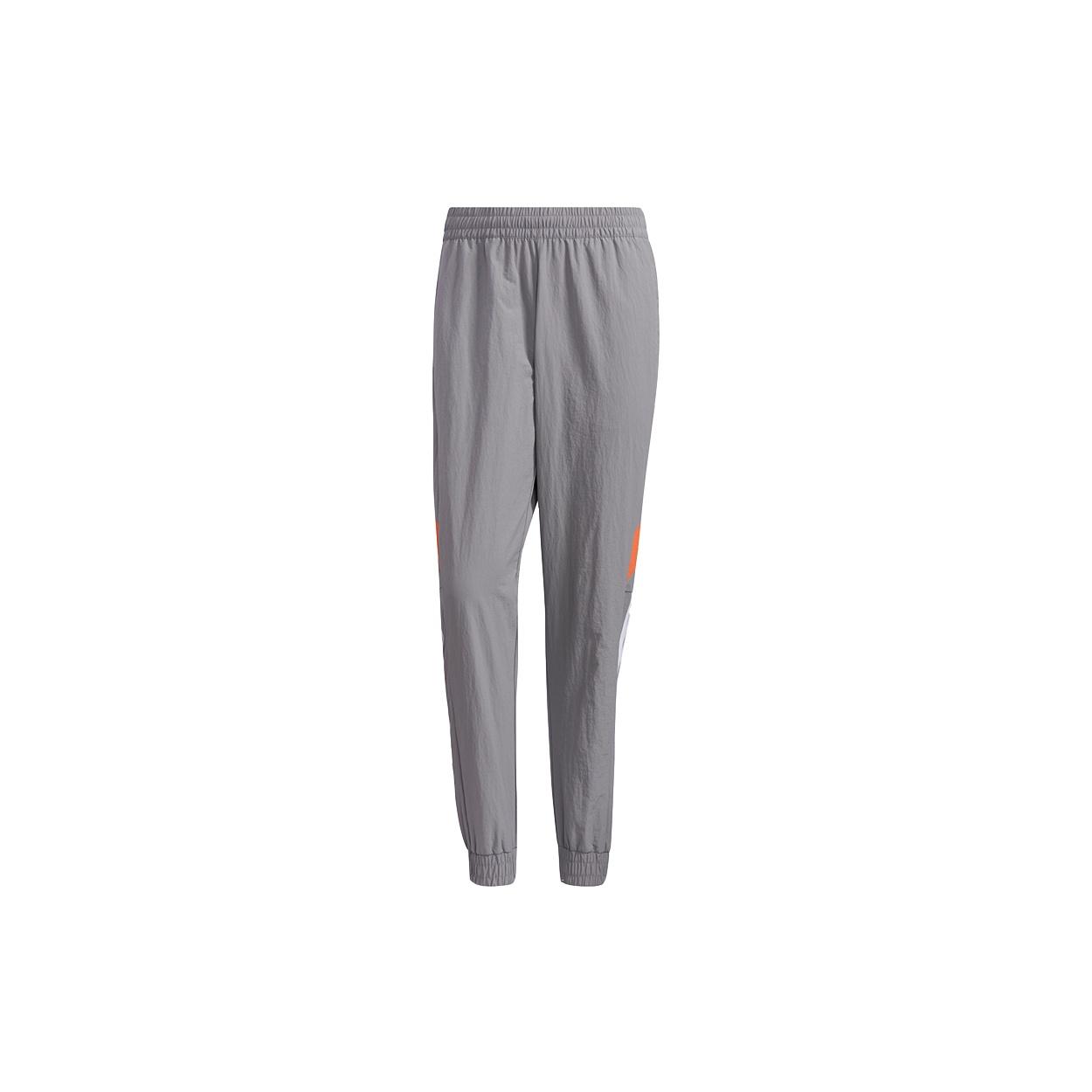 adidas neo M Cs Wvn Tp 2 Logo Woven Athletics Sports Pants light grey Men s GP5667 XL