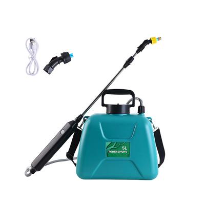 Annaffiatoio per attrezzi agricoli con spruzzatore elettrico portatile con irrigatore a spalla ricaricabile da 5 litri