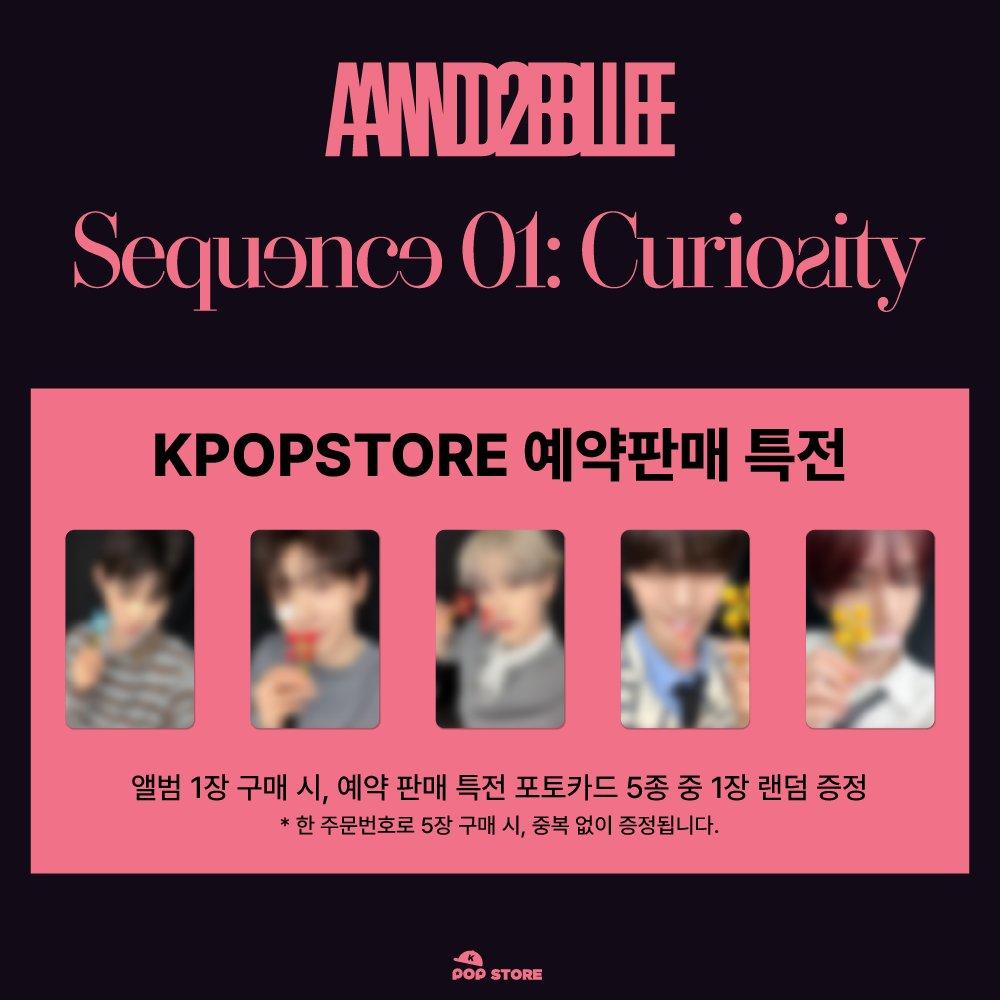 [Pre-order] AND2BLE - Debut Mini Album Vol.1 [Sequence 01 : Curiosity] (Online Benefit)