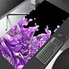 Ghost Face Anime Mouse Pad Japanese Game Devil Black Deskmat Computer Keyboard Mousepad XXL Computer Gamer Laptop ghost head mat