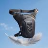 Unisex  Motorcycle Leg Bag – Waterproof with Hard Base, Adjustable  Strap for Biking & Outdoor Rides