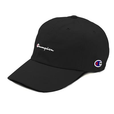 Basic [Champion] Cap, Hat, Deep, Large, 58-60cm, Women's & Men's, (BLACK)