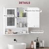 Bathroom Wall Storage Cabinet - White
