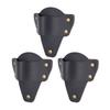 3 Pcs Flashlight   Suitable for   PolyTac 88850 Flashlight PU Leather Belt Holder