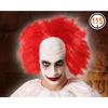 Perruque Clown Tueur Halloween - ATOSA - Accessoire de Déguisement - Rouge - Adulte/Enfant