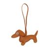 Mode Auto Dackel Hund Keychain PU Leder Hund Schlüsselanhänger Schlüssel Schmuckstück Tasche Halter Für Frauen Je Y7L9