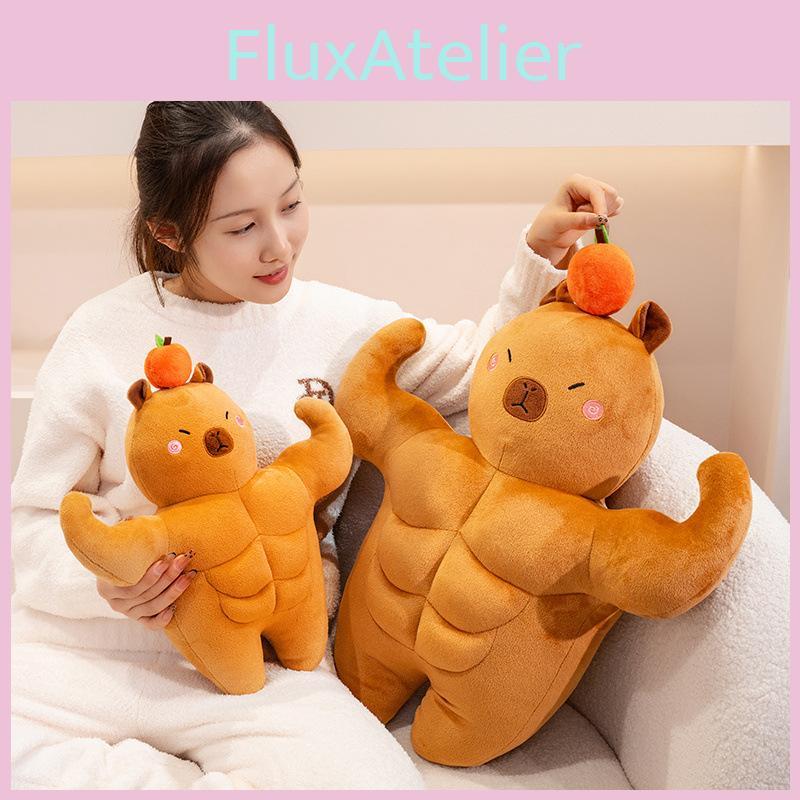 Capybara Adorable Muscular Plush Toy Creative And Whimsical Doll For Kid Gfit
