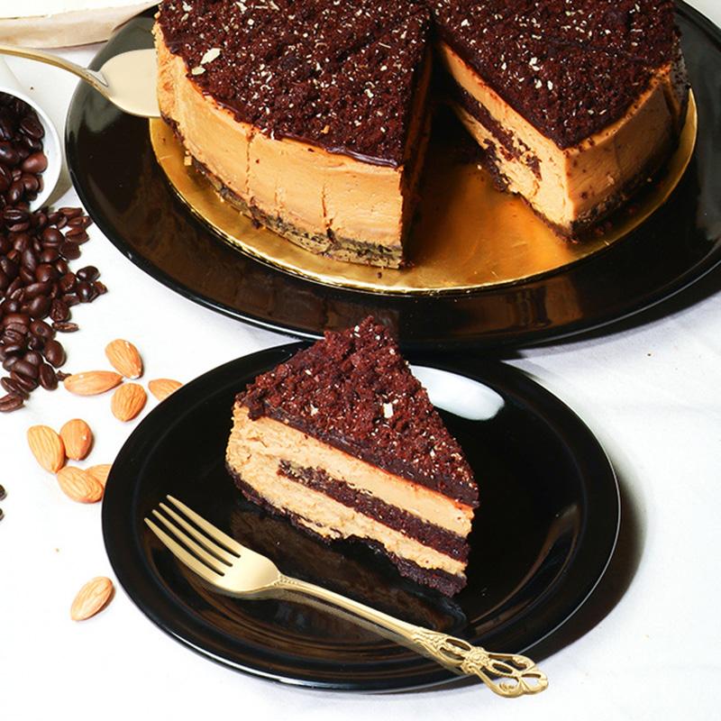 Stainless Steel Cake Cutting Set, Elegant Gold Cake Cutter and Cake Server with Small Forks, Use for Home, Anniversary, Birthday, Wedding, Party