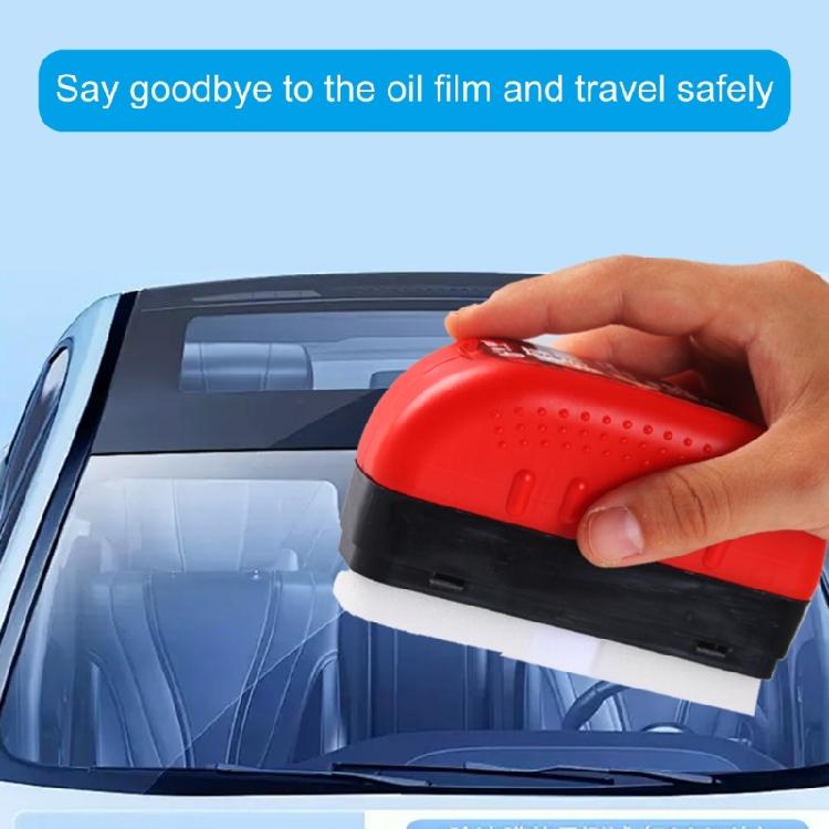 Glass Cleaning Board Car Glass Cleaner Brush Windshield Oil Film Remover Universal Auto Glass Coating Car Glass Sponge