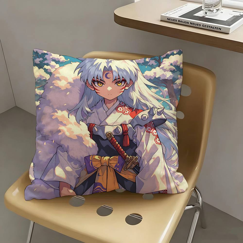 1pc Sesshomaru Pillow Case Fashion Square Pillowcase Bedroom Sofa Room Ins Decoration Leisure