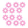 12Pcs Flower Shape Tennis Racket Shock Absorbers Silicone Vibration Dampeners Racket String Shock Absorbers Enduring