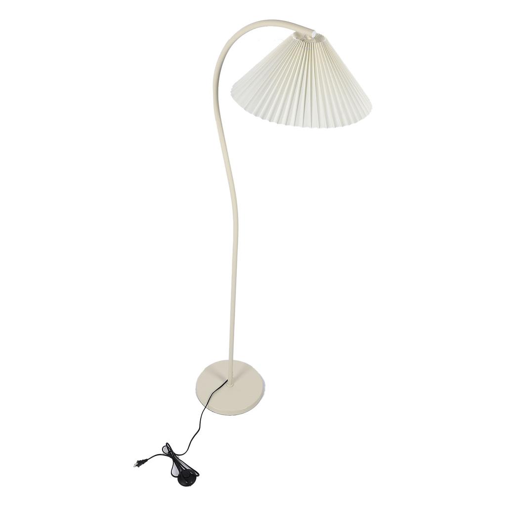 LED Floor Lamp 12W E27 Bulb 3 Light Modes 3000‑6500K Dimmable Remote Control Metal Standing Lamp with Foot   for Reading