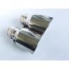 Newest Style Stainless Steel UniversalExhaust System End Pipe+Car Exhaust Tip 1 Piece