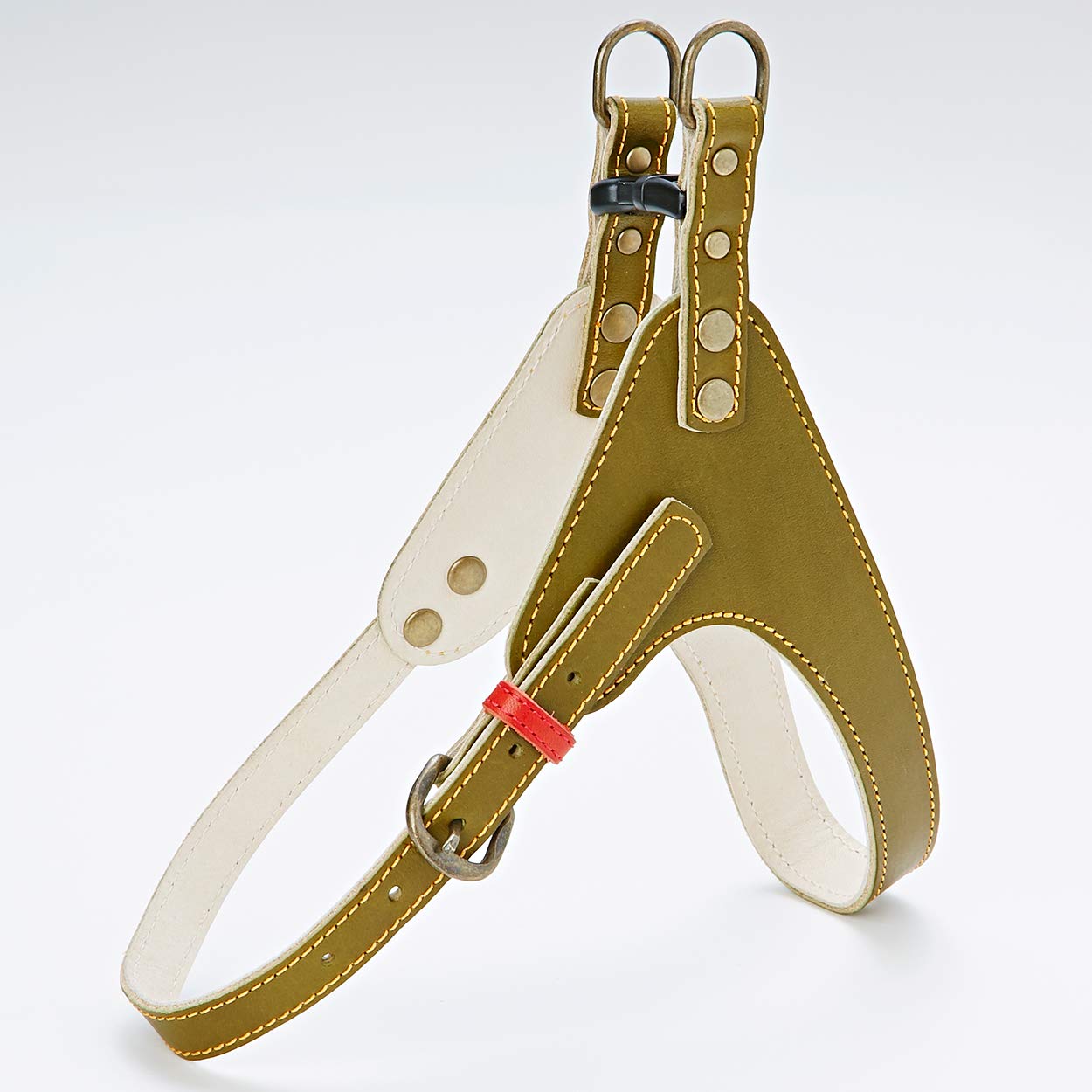 

MATE Antique Leather Style Size Green ADD. Harness, S, зелёный