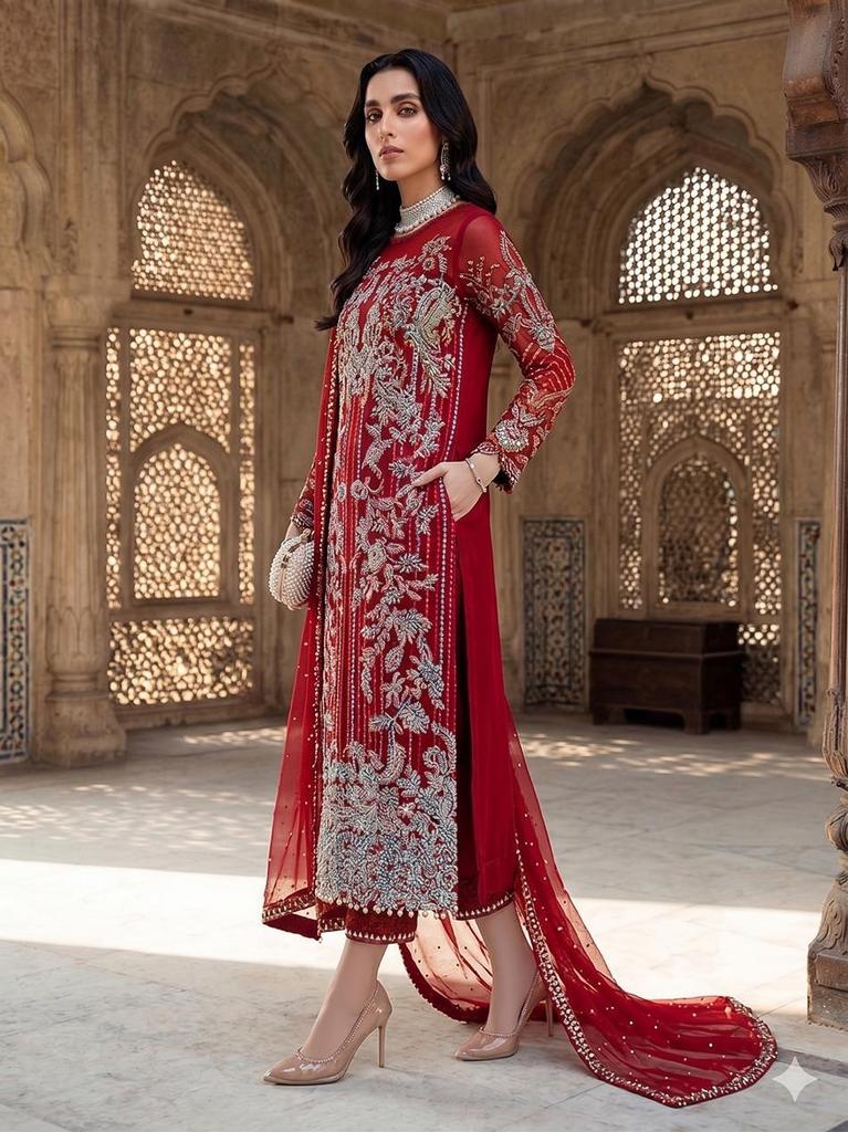 Women Bollywood Party Wear Salwar Suit Indian Designer Pakistani Salwar Kameez