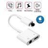 Iphone Headphone Adapter Charger 2 In 1 High-quality Tpe Wire Lightweight And Portable