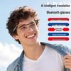 Occhiali da sole Bluetooth con Traduzione Intelligente G79-AI – Black Tech per Sport all'Aperto, Chiamate e Musica
