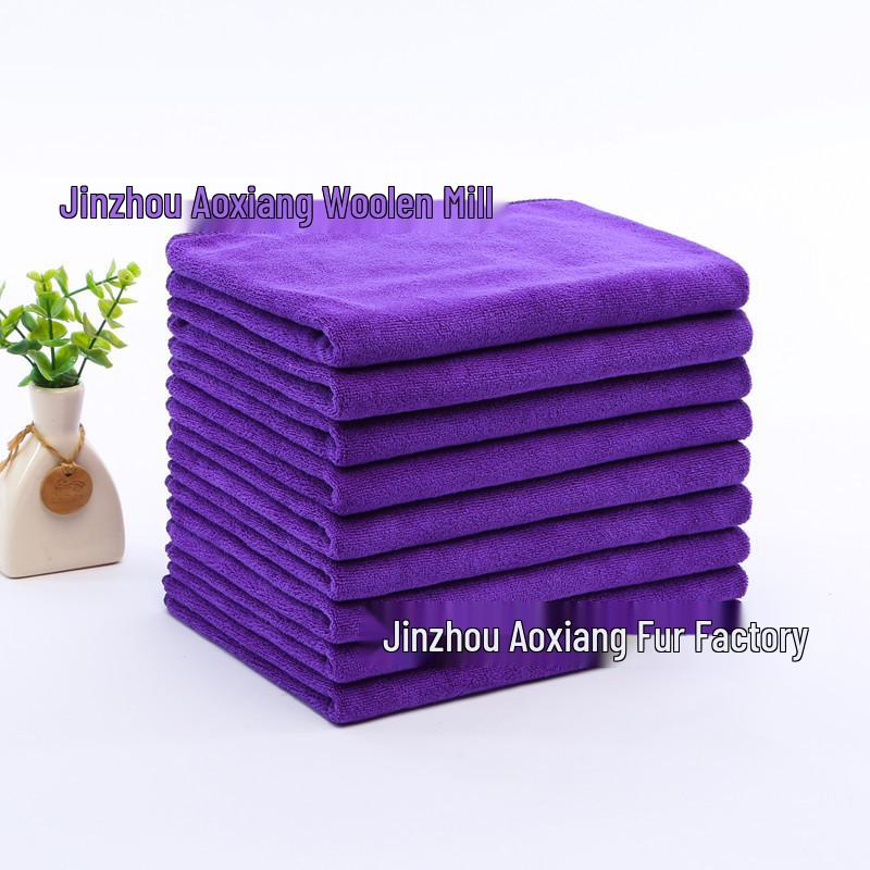 

Толстое чистящее полотенце из микрофибры для автомобилей, парикмахерских и домашнего использования 30x30 cm