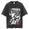 Attack on Titan Eren Yeager "Chase" Pannello Manga T-Shirt Oversize Lavata Vintage | T-shirt Streetwear Anime Unisex