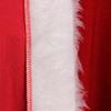 Roter europäischer & amerikanischer Weihnachtsmann-Umhang für Erwachsene und Kinder